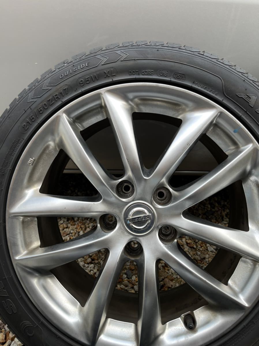 日産純正アルミホイール V36ホイール V36 日産 スカイライン