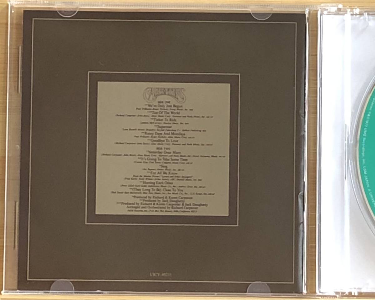 The 1969-1973 Singles Carpenters カーペンターズ Carpenters, Music