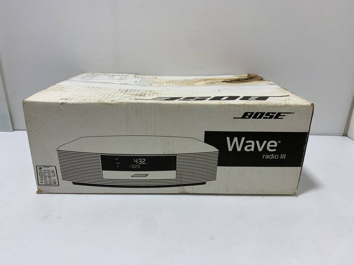 III Bose Wave Radio BOSE radio system music Wave® WAVE ウェーブ