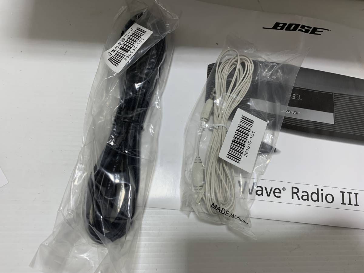 III Bose Wave Radio BOSE radio system music Wave® WAVE ウェーブ