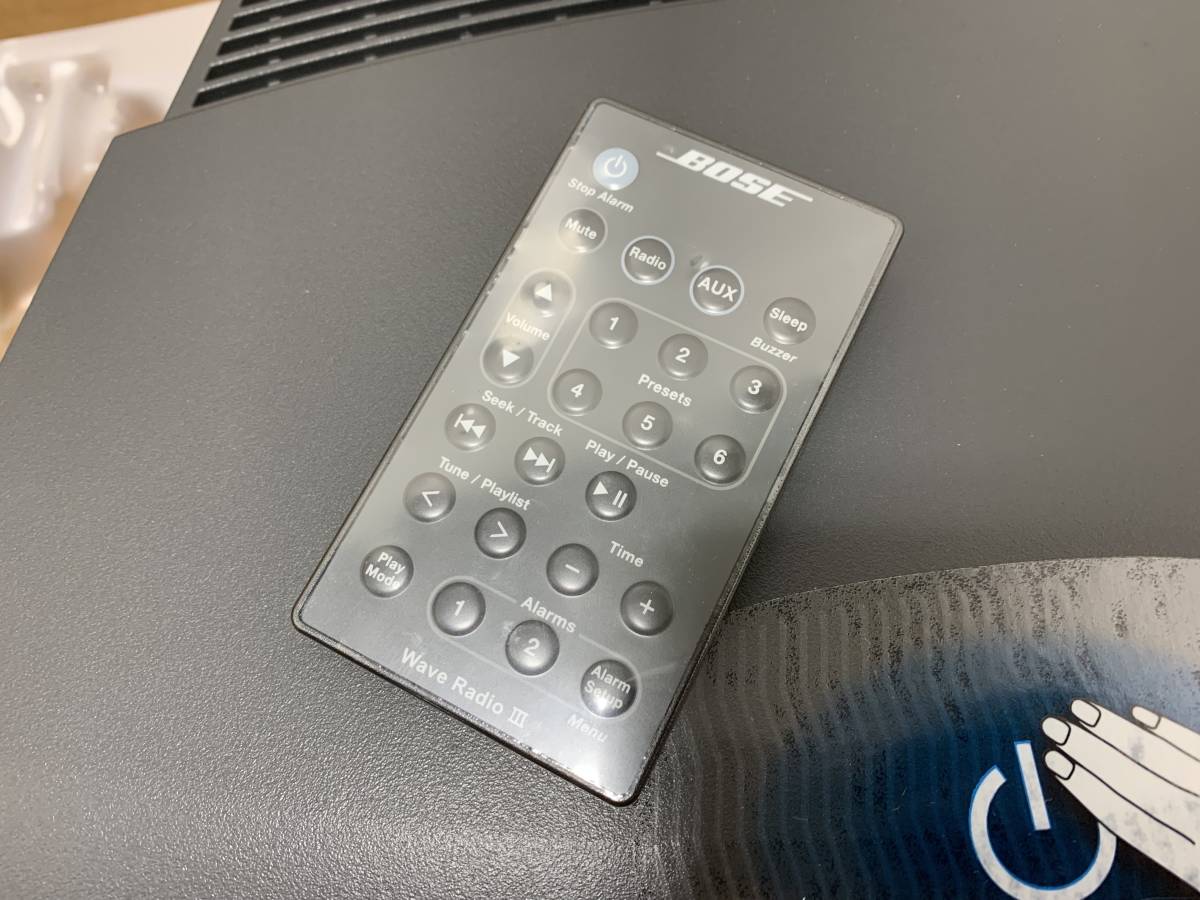III Bose Wave Radio BOSE radio system music Wave® WAVE ウェーブ