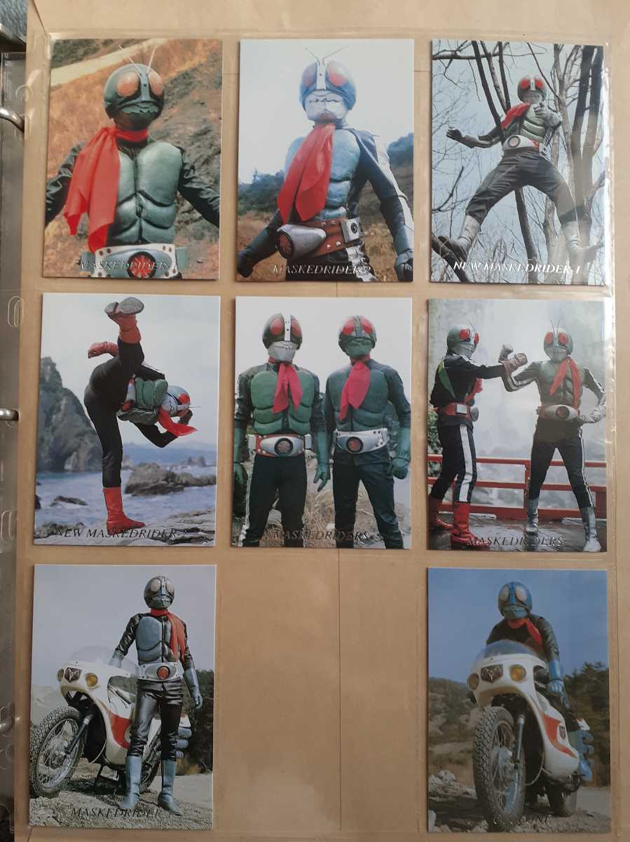 仮面ライダー 1号2号編 セミコンプ トレーディングカード仮面