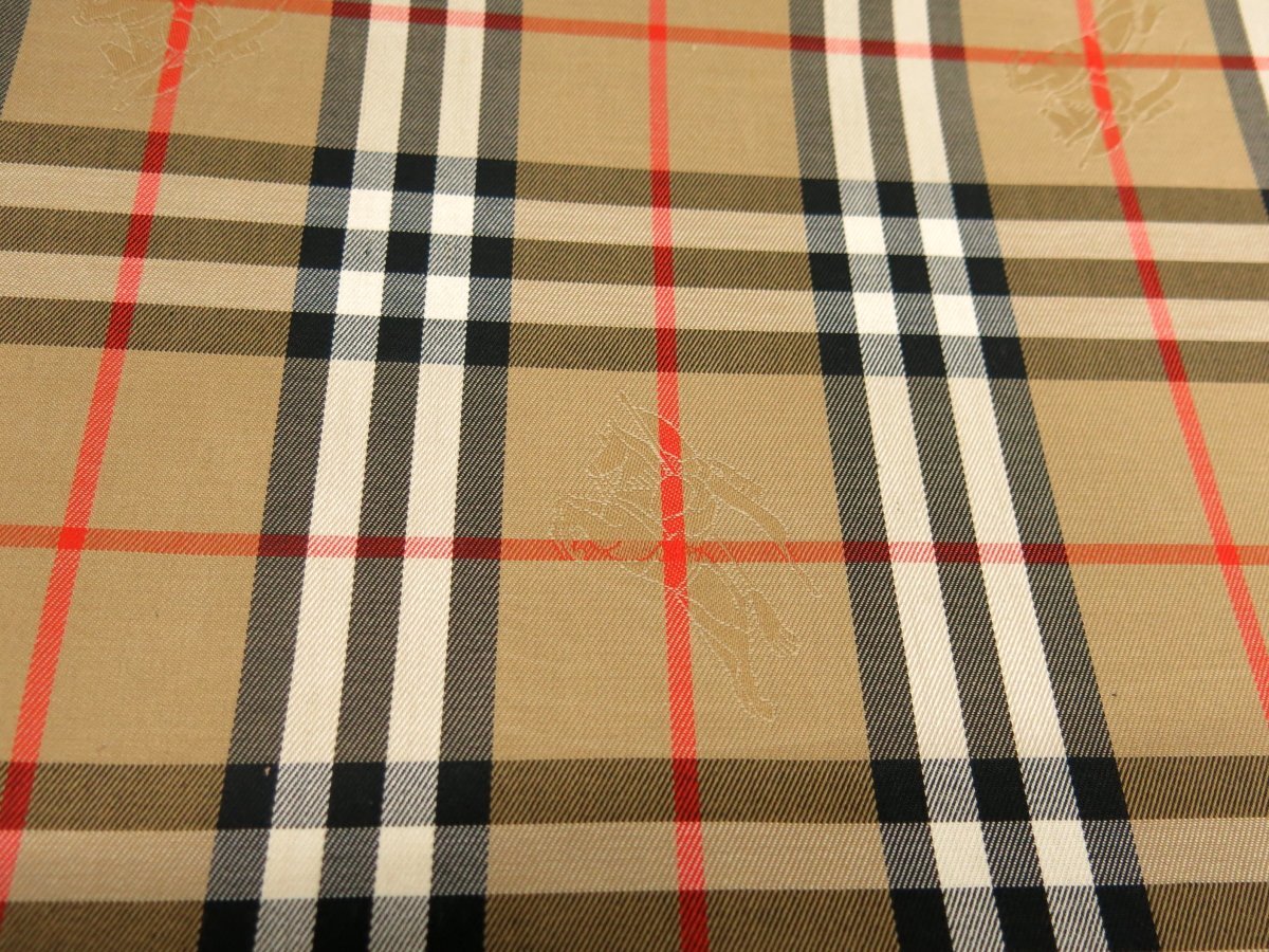 ○超美品○BURBERRY バーバリー○ノバチェック○キャンバス カーフ