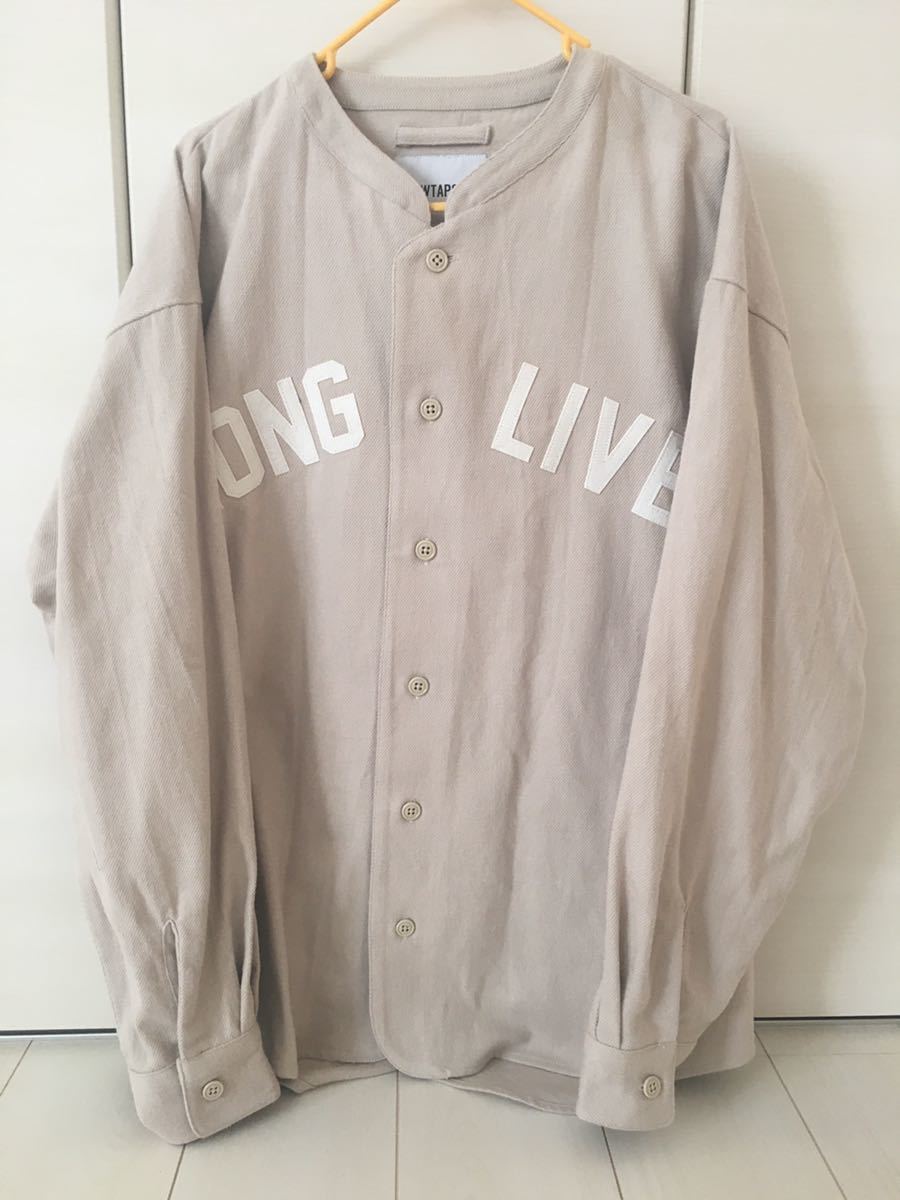 シャツ 21AW WTAPS LEAGUE LS COTTON FLANNEL Lサイズ