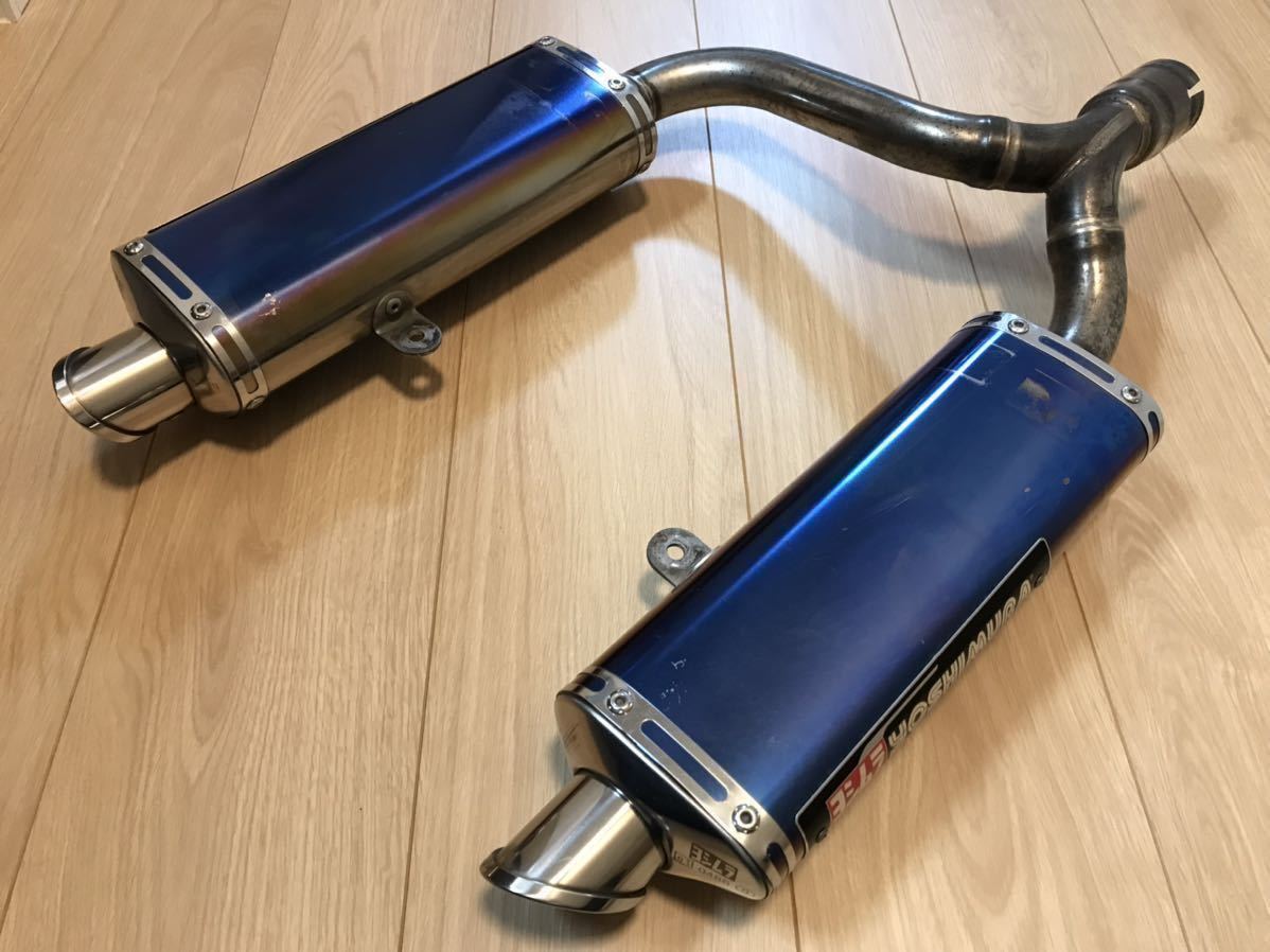 GSR400/GK7EA ヨシムラマフラー トライオーバルサイクロン スリップ  