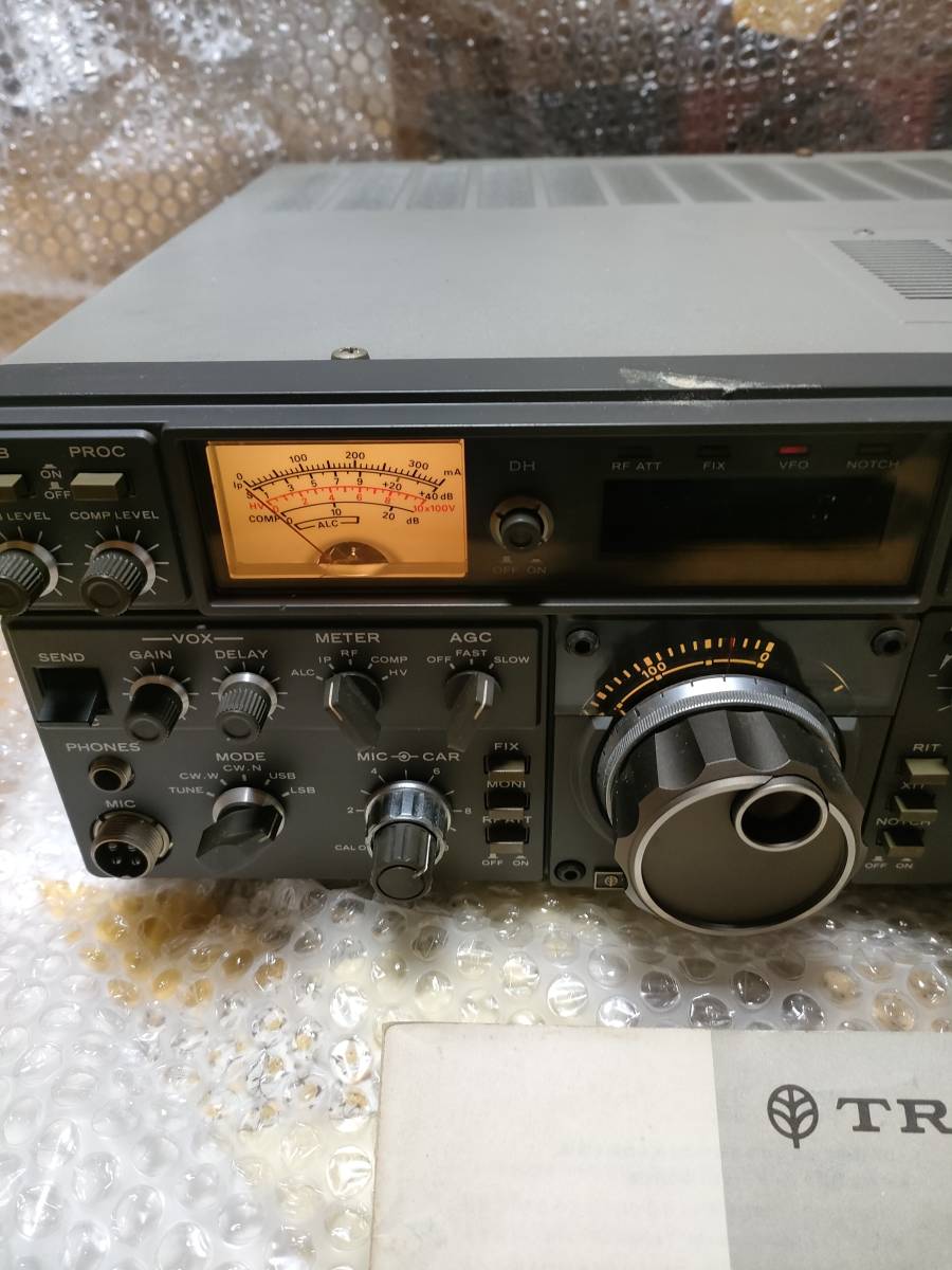 TRIO TS-830S 取扱説明書付き 元箱入り ジャンク TRIO ジャンク トリオ