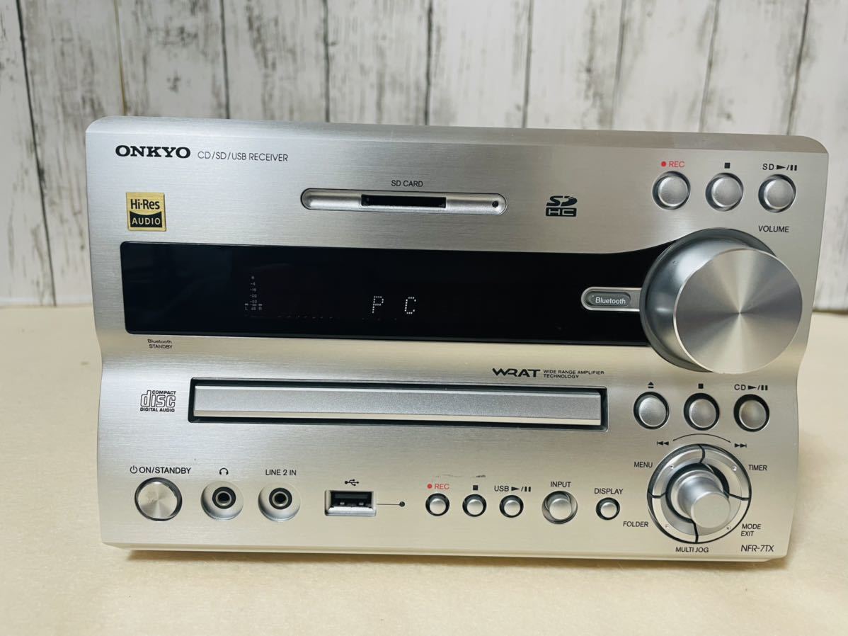 ONKYO オンキョー ミニコンポ レシーバー NFR-7TX CD NFR-7 オンキヨー