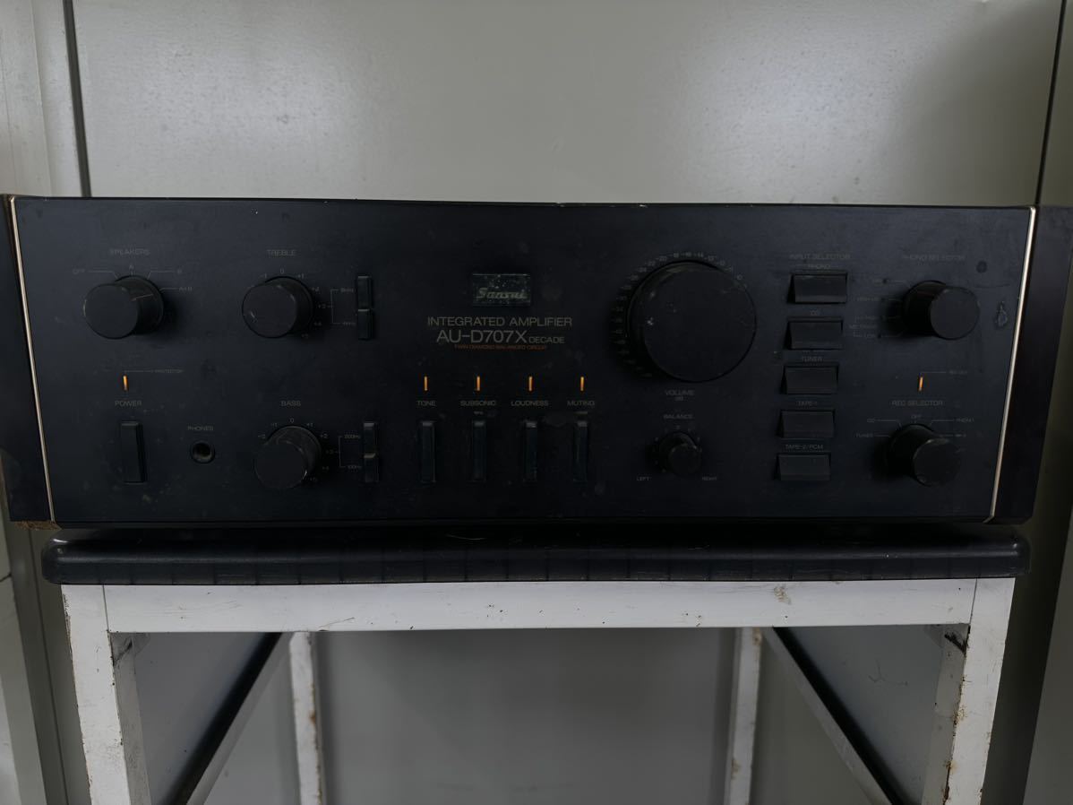 現状品 SANSUI AU-D707X DECADE プリメインアンプ サンスイ 山水電気