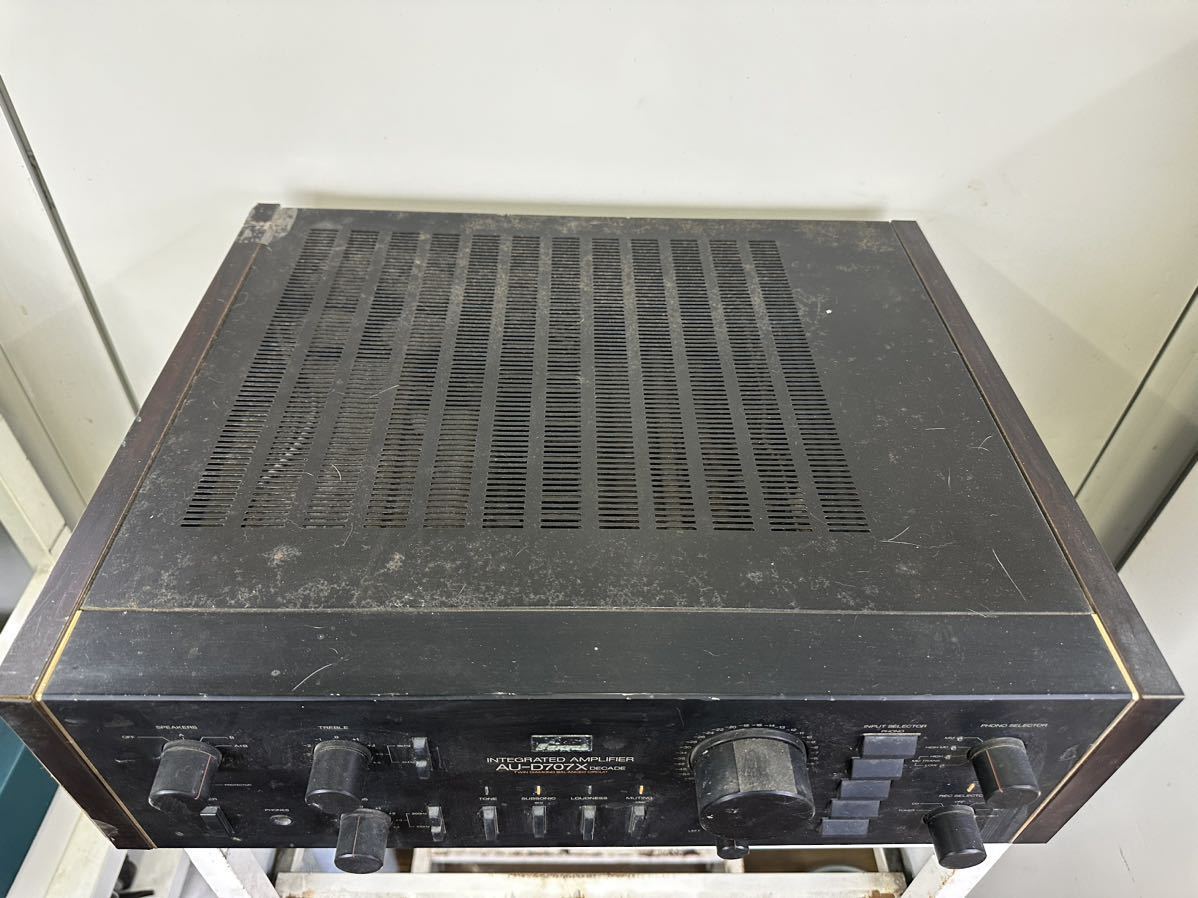 現状品 SANSUI AU-D707X DECADE プリメインアンプ サンスイ 山水電気
