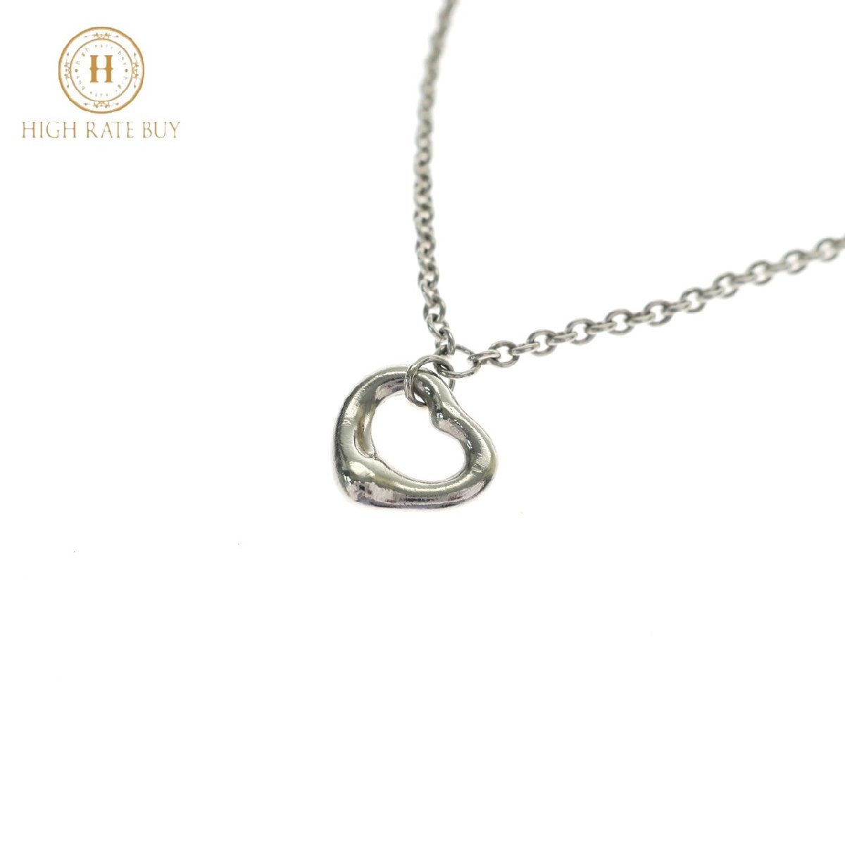 1円スタート TIFFANY&Co. ティファニー オープンハート ブレスレット