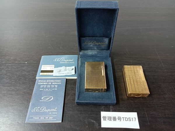 TDS17 ライター S.Tデュポン 喫煙具 おまとめ2点 ゴールド 着火未確認 現状渡し(デュポン)｜売買されたオークション情報、yahooの商品情報をアーカイブ公開 - オークファン デュポン