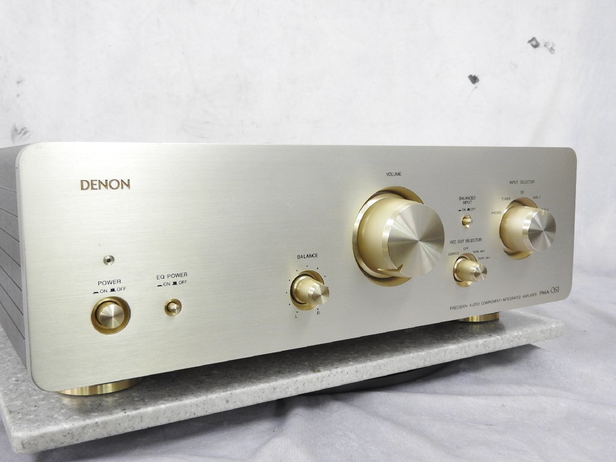 オーディオ機器 DENON PMA-S1 プリメインアンプ 通電確認済