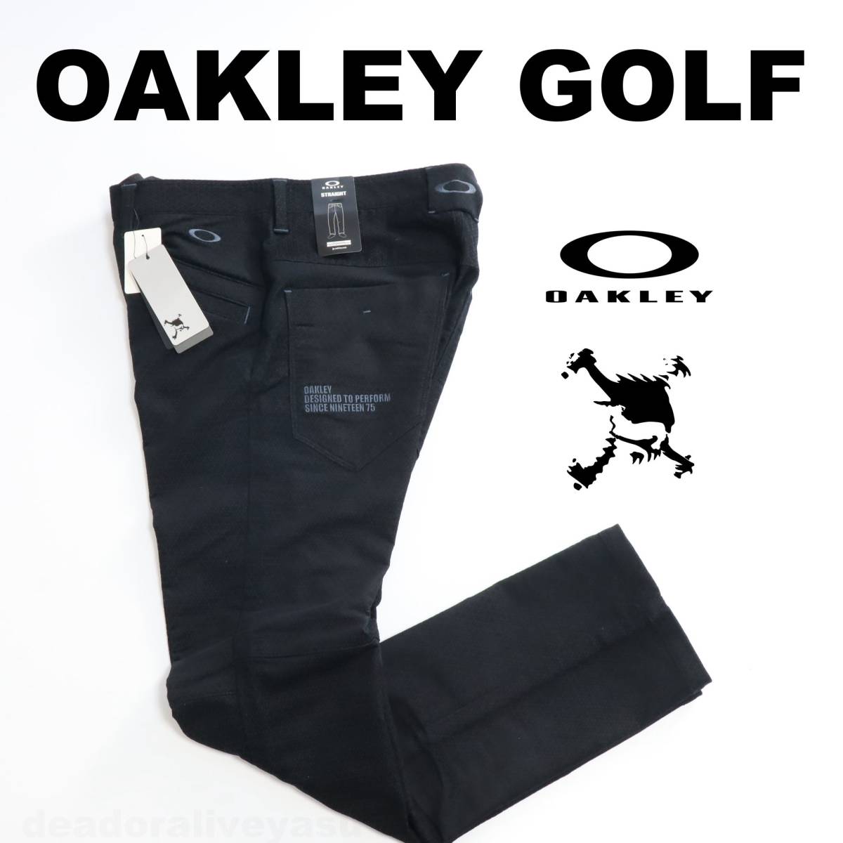 2026，限定セール 秋冬 定価13 200円 OAKLEY オークリー GOLF 92 SKULL 保温 コーデュロイ パンツ黒(90cm～)｜売買されたオークション情報、yahooの商品情報をアーカイブ公開 - オークファン パンツ、スラックス