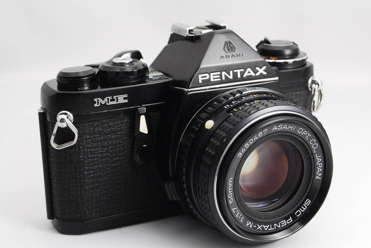 整備済み ペンタックス PENTAX ME BLACK smc PENTAX-M 50mm F1.7 #195