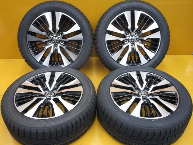 【赤字超特価，新作登場】 新品 ホイールタイヤ 4本 235/50R18 2022年製 新車外しトヨタ アルファード純正 スタッドレス タイヤ トーヨー ウィンタートランパス TX