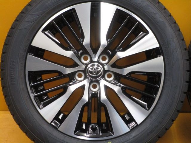 【赤字超特価，新作登場】 新品 ホイールタイヤ 4本 235/50R18 2022年製 新車外しトヨタ アルファード純正 スタッドレス タイヤ トーヨー ウィンタートランパス TX