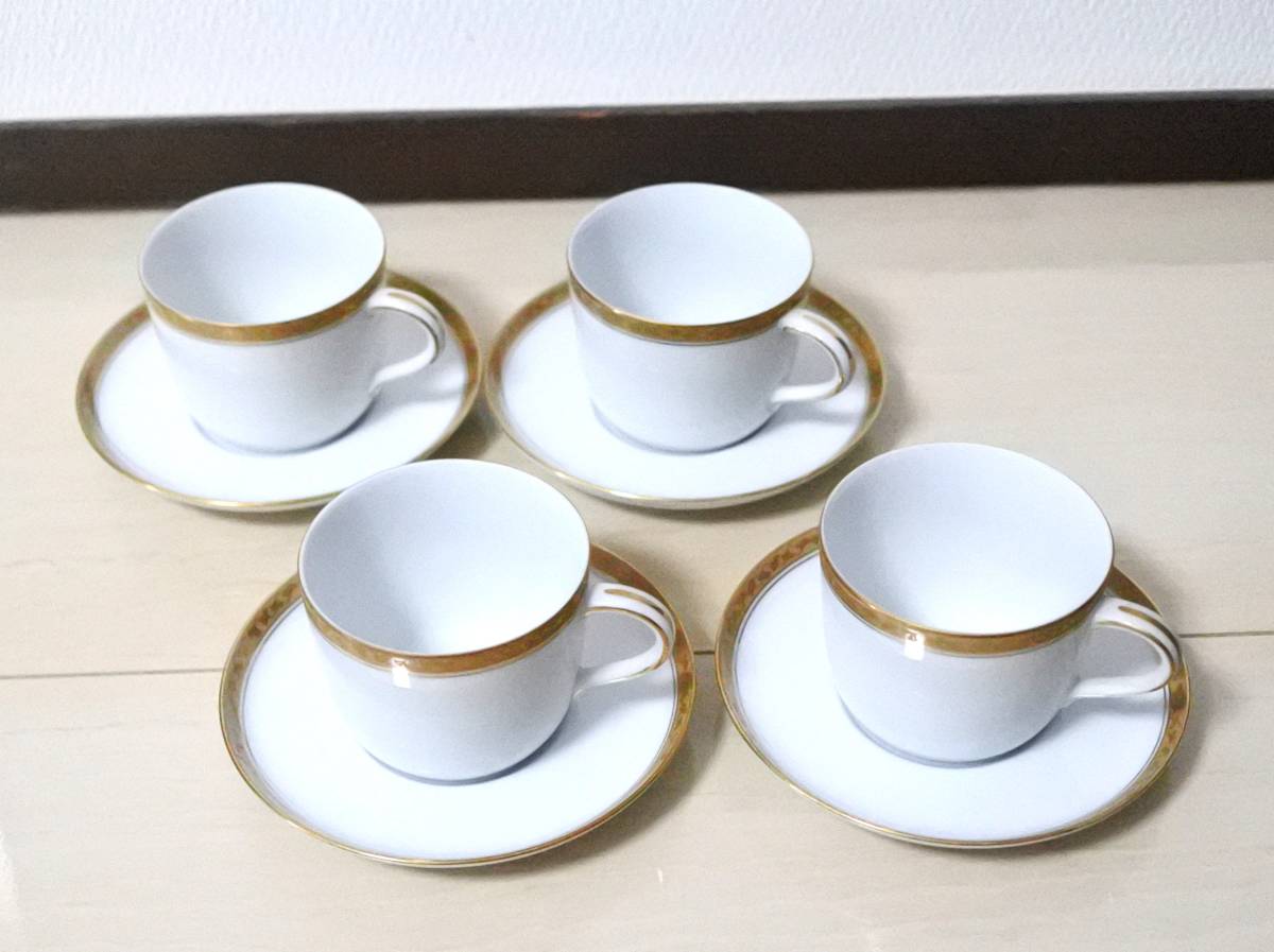 食器セット Noritake ホテルオークラ カップ&ソーサー 4客 ノリタケ