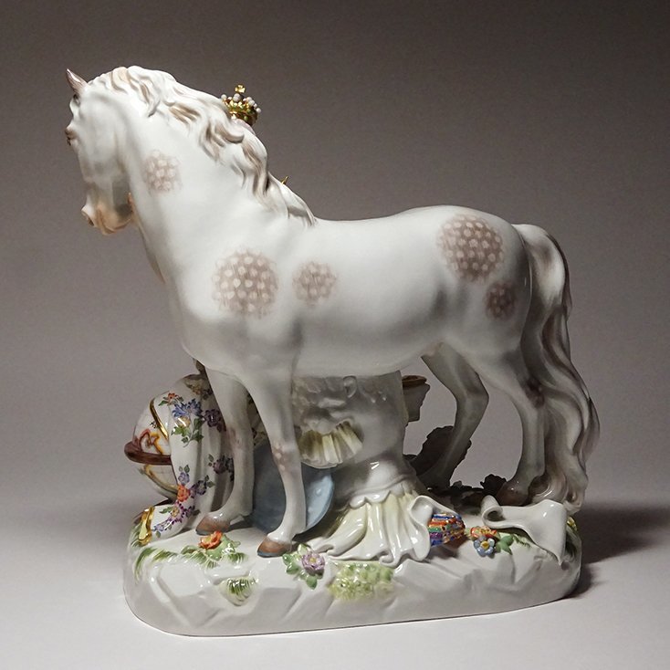 慶應◇世界的名窯【MEISSEN マイセン】 エバーライン原型 磁器人形