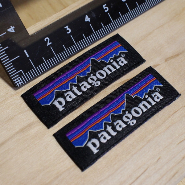 美品 2枚組 パタゴニア patagoniaワッペン [ka92]