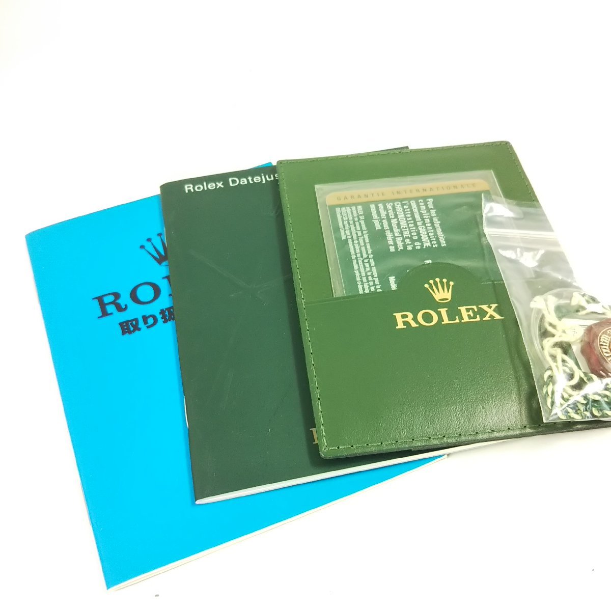 ロレックス　ROLEX 未使用 コンピューター柄 グリーン キーケース 箱付き □ROLEX ロレックス 腕時計ケース ケースのみ 時計本体なし 箱のみ