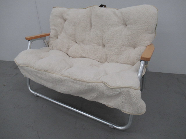 ロゴス LOGOS アウトドア neos チェアfor2-ST ロゴス(LOGOS) アウトドアベンチ neos チェアfor2-ST オレンジ