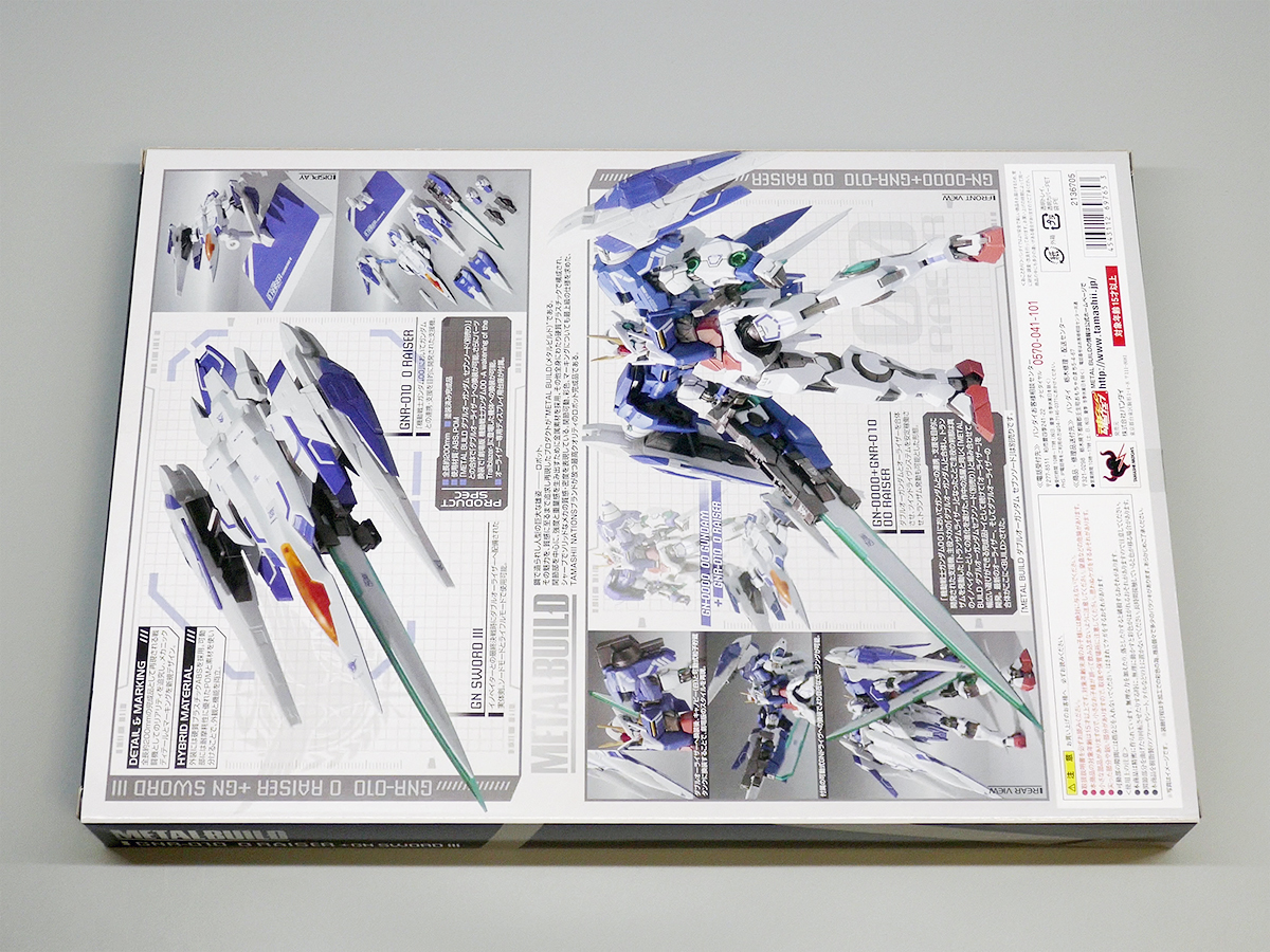 METAL BUILD ダブルオーガンダムセブンソード/G & オーライザー+GN