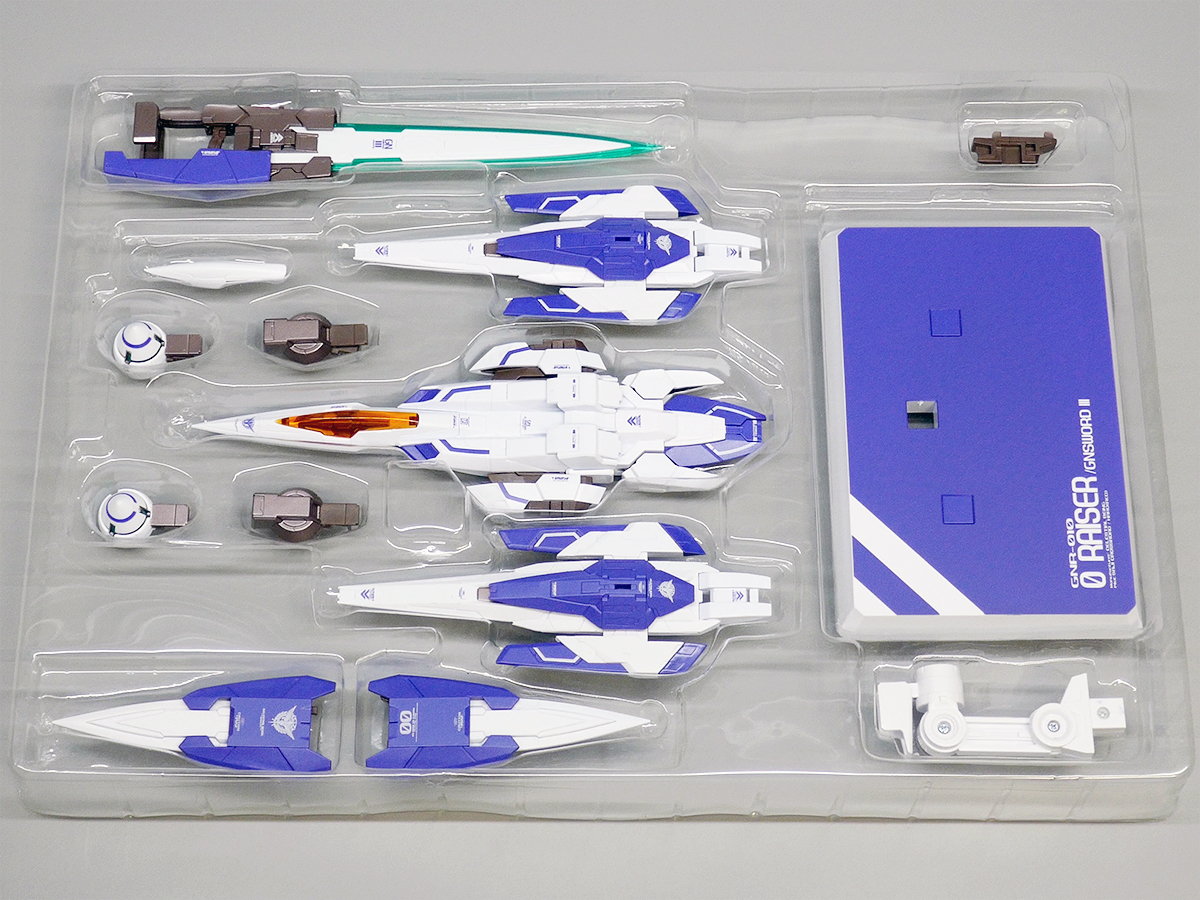 METAL BUILD ダブルオーガンダムセブンソード/G & オーライザー+GN
