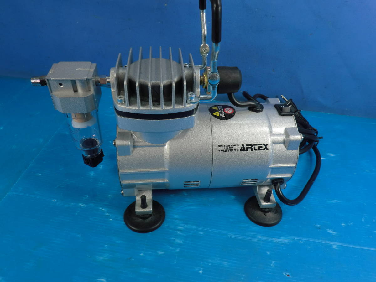 テ11/22-9 エアテックス APC-001R AIR POWER COMPRESSOR エアー 