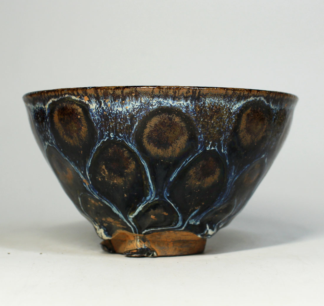 建窯 窯変 秘蔵品 茶道具 油滴天目 古陶磁器 油滴盞 宋