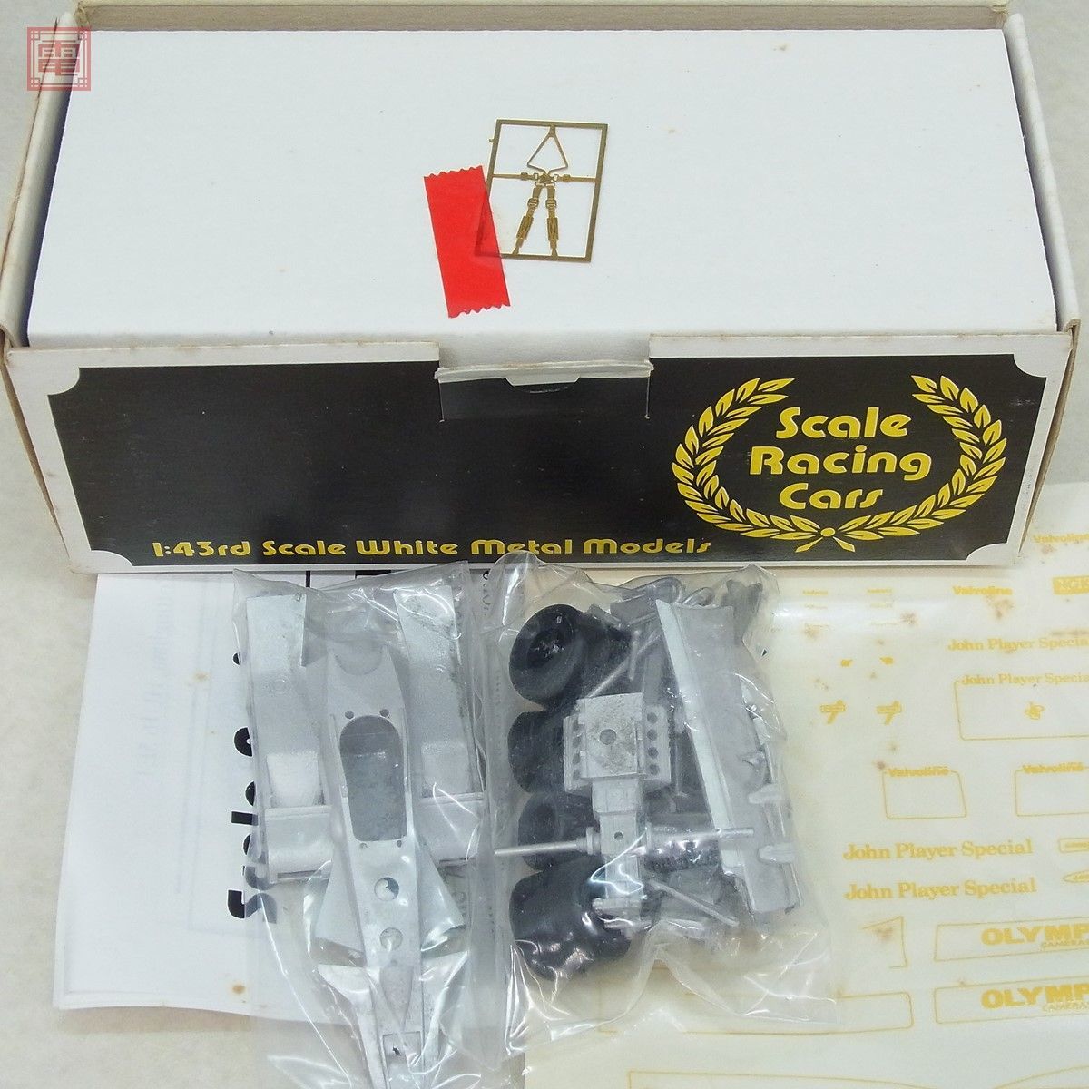 未組立 SRC 1/43 1977/8 F1 ロータス 78 JPS Mk3 メタルキット 
