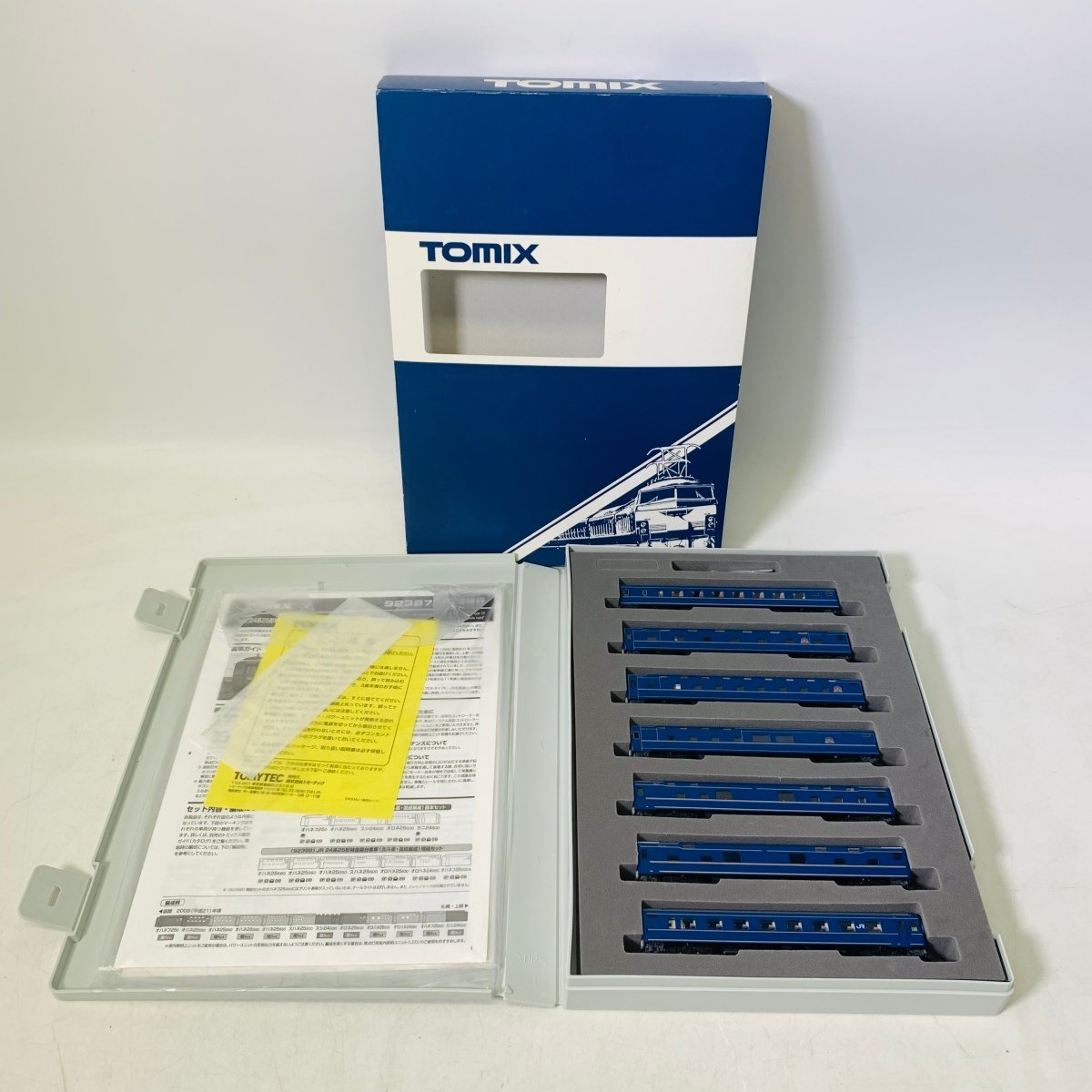  品 TOMIX 92398 24系25型特急寝台客車 北斗星 混成編成 増結セットB Nゲージ(客車)｜売買されたオークション情報、yahooの商品情報をアーカイブ公開 - オークファン 客車