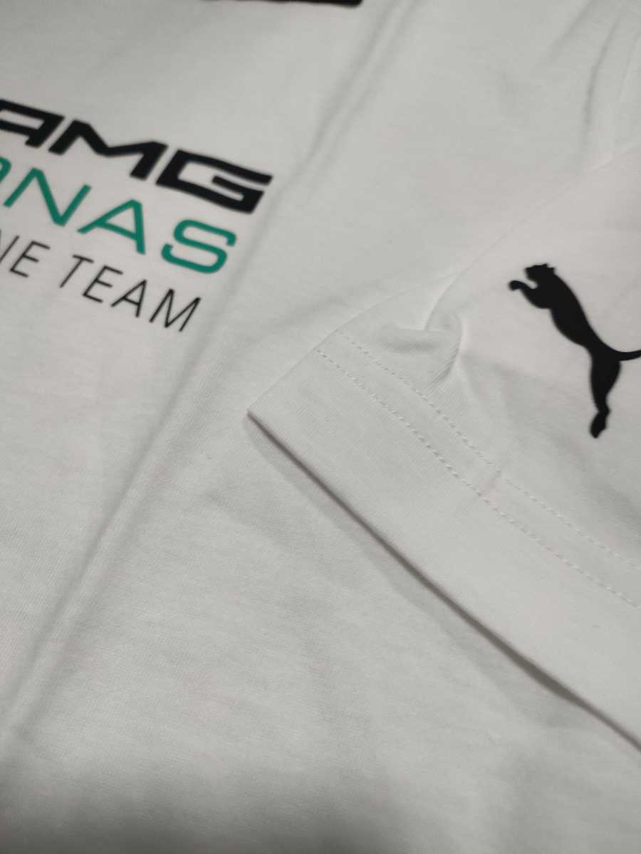 新品 定価4950 PUMA メルセデスベンツ ペトロナス F1 半袖 Tシャツ S 