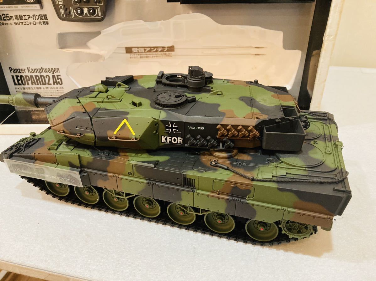 Yahoo!オークション - 東京マルイ レオパルド2 A6 ラジコン 1⁄24 レオ