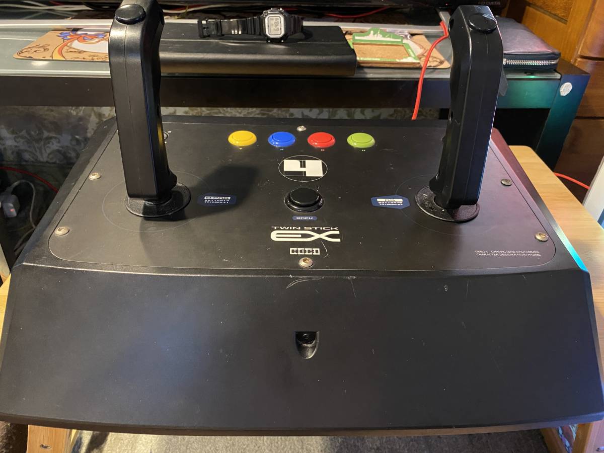 □Xbox360 電脳戦機バーチャロン ツインスティックEX HX3-90 HORI 
