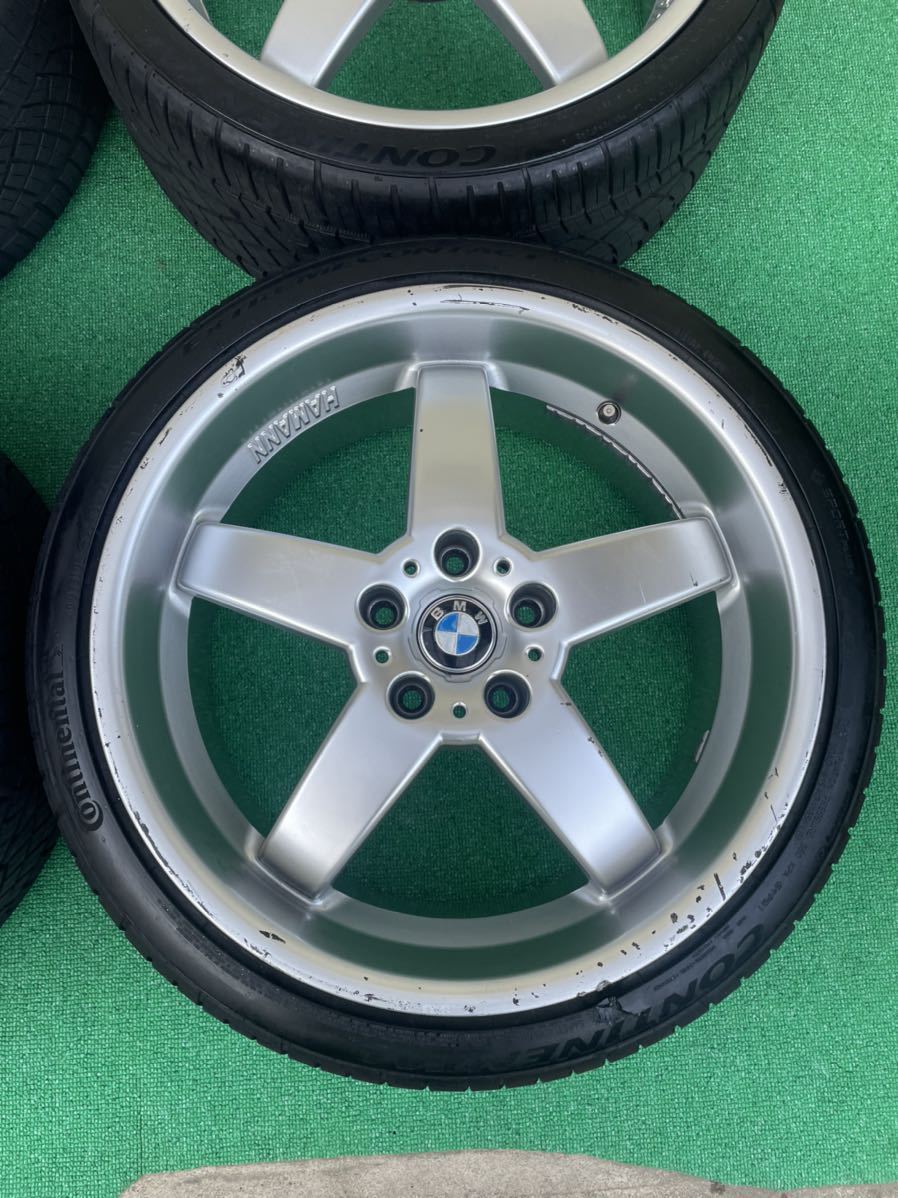 HAMANNハーマンHM HM-5 19インチタイヤ ホイール4本8.5J+38 5穴PCD120 