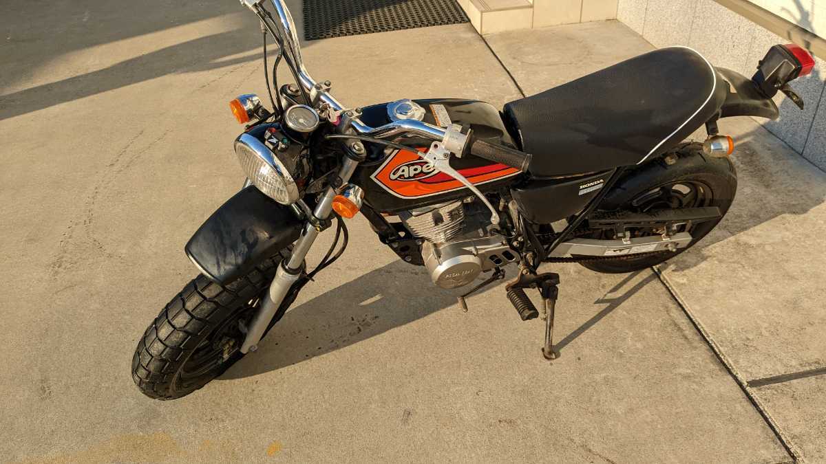 最安値，低価 HONDA エイプ50 AEP 整備品 50cc 原付 車体 本体 AC16(50cc以下)｜売買されたオークション情報、yahooの商品情報をアーカイブ公開 - オークファン 50cc以下