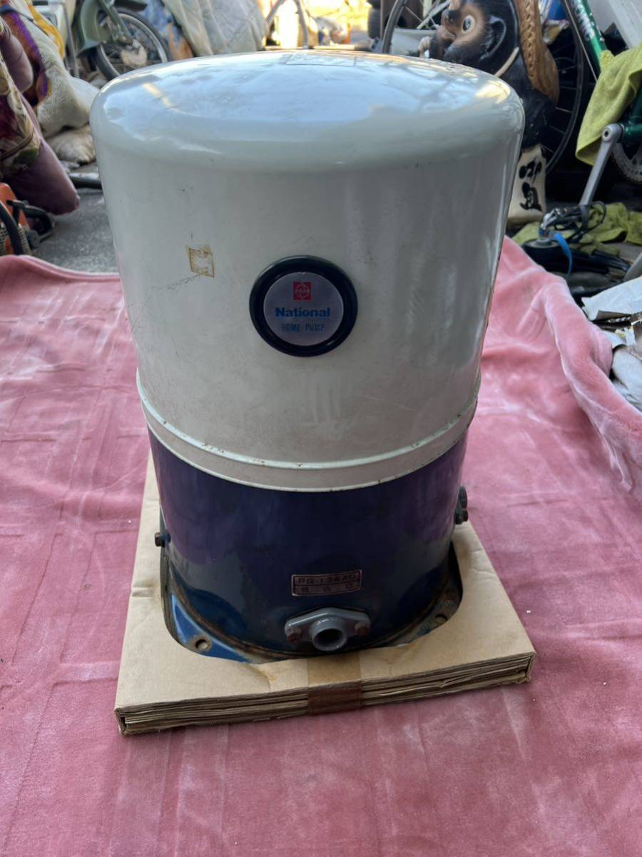 ナショナル NATIONAL 中古 浅井用ホームポンプ PG-138AU 0 1 KME Yahoo