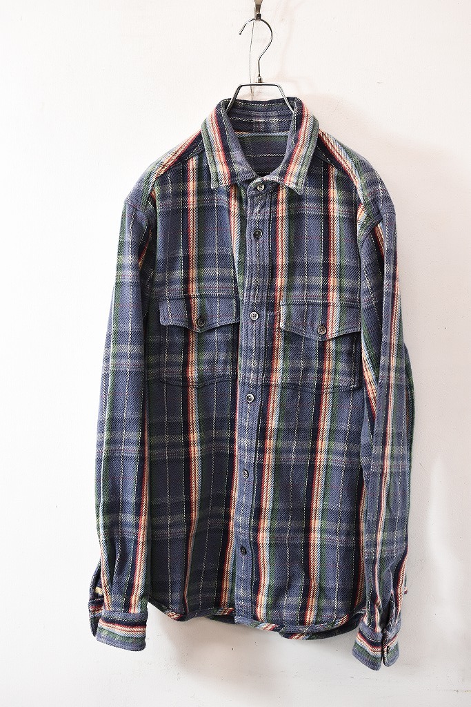  8327 ナイジェルケーボン Nigel Cabourn リバーシブル ワーク ネルシャツ メンズ 長袖 チェック 52(XLサイズ以上)｜売買されたオークション情報、yahooの商品情報をアーカイブ公開 - オークファン ワークシャツ