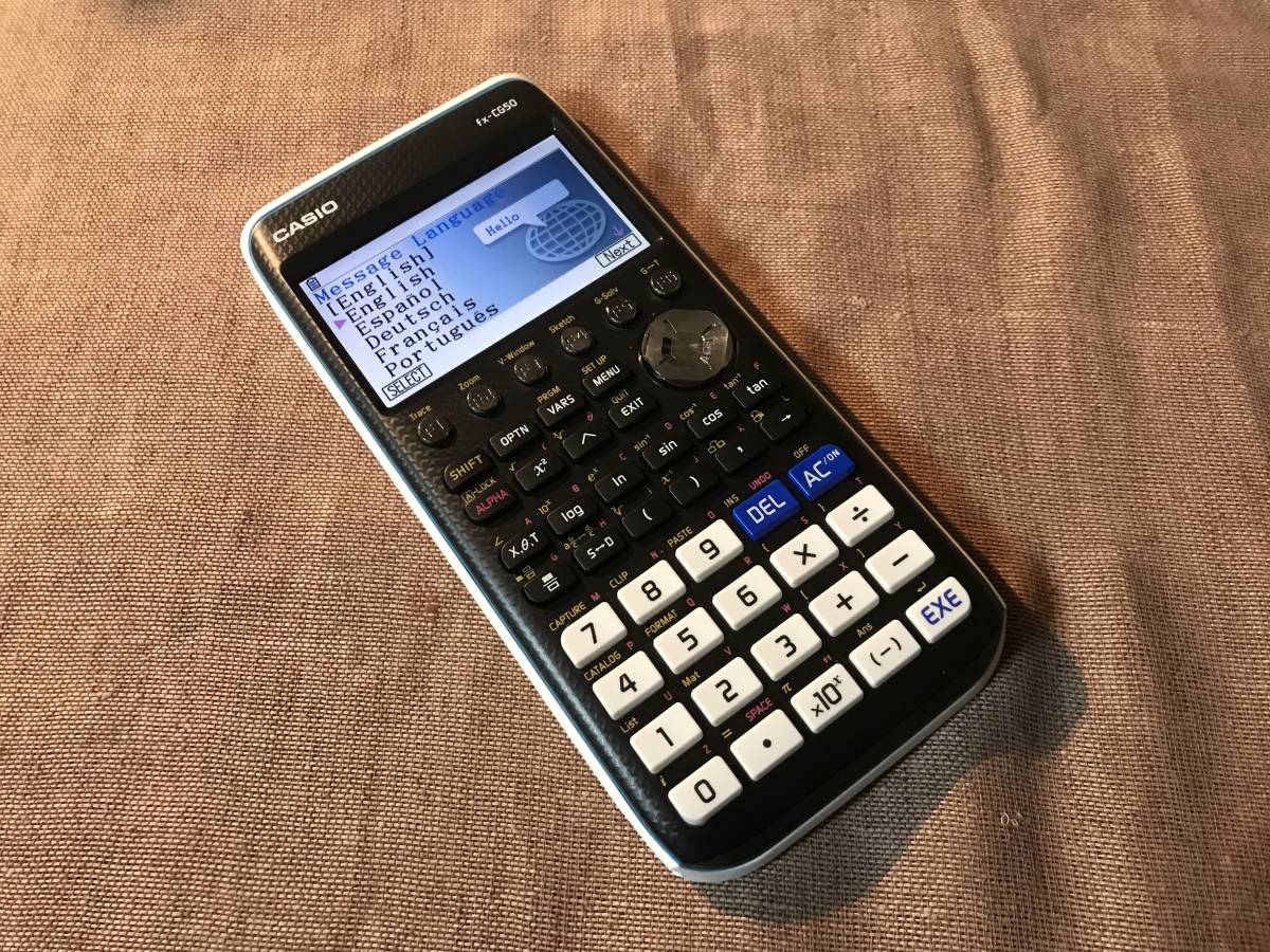 グラフ関数電卓 CASIO fx-CG50-N カシオ CASIO FX-CG50-N グラフ関数