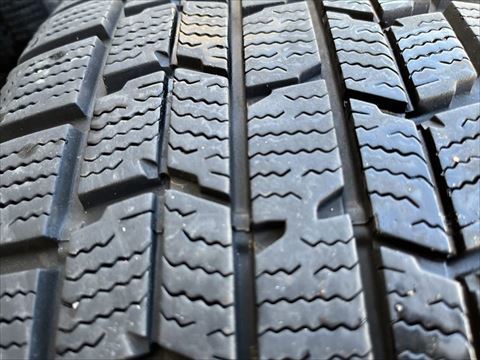 中古 アルミ(WORK 17×7JJ)＆タイヤ（ダンロップ DSX2 225/50R17） 17