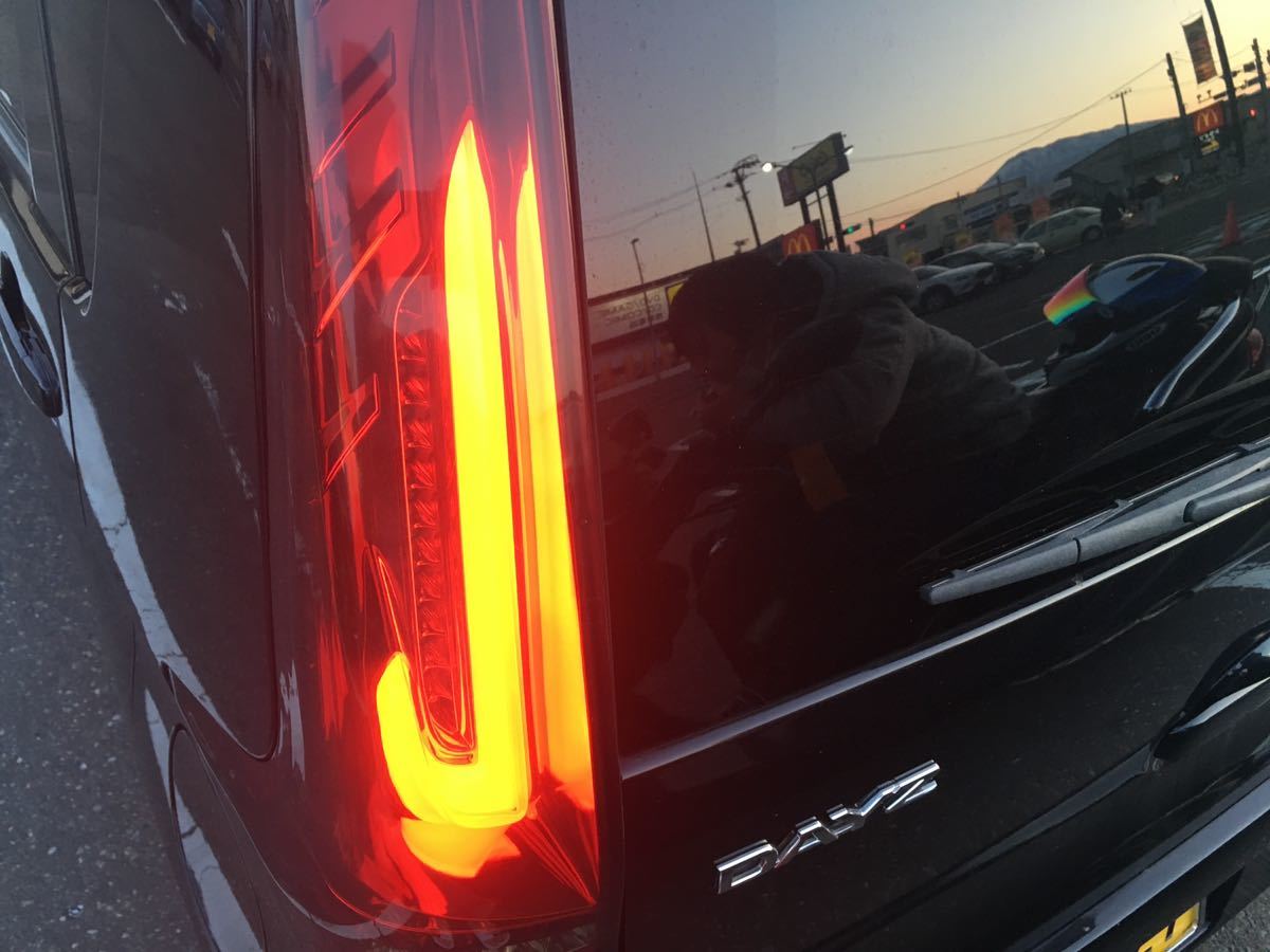 デイズ カスタムテール LEDテールランプ スモークテール ek B21W