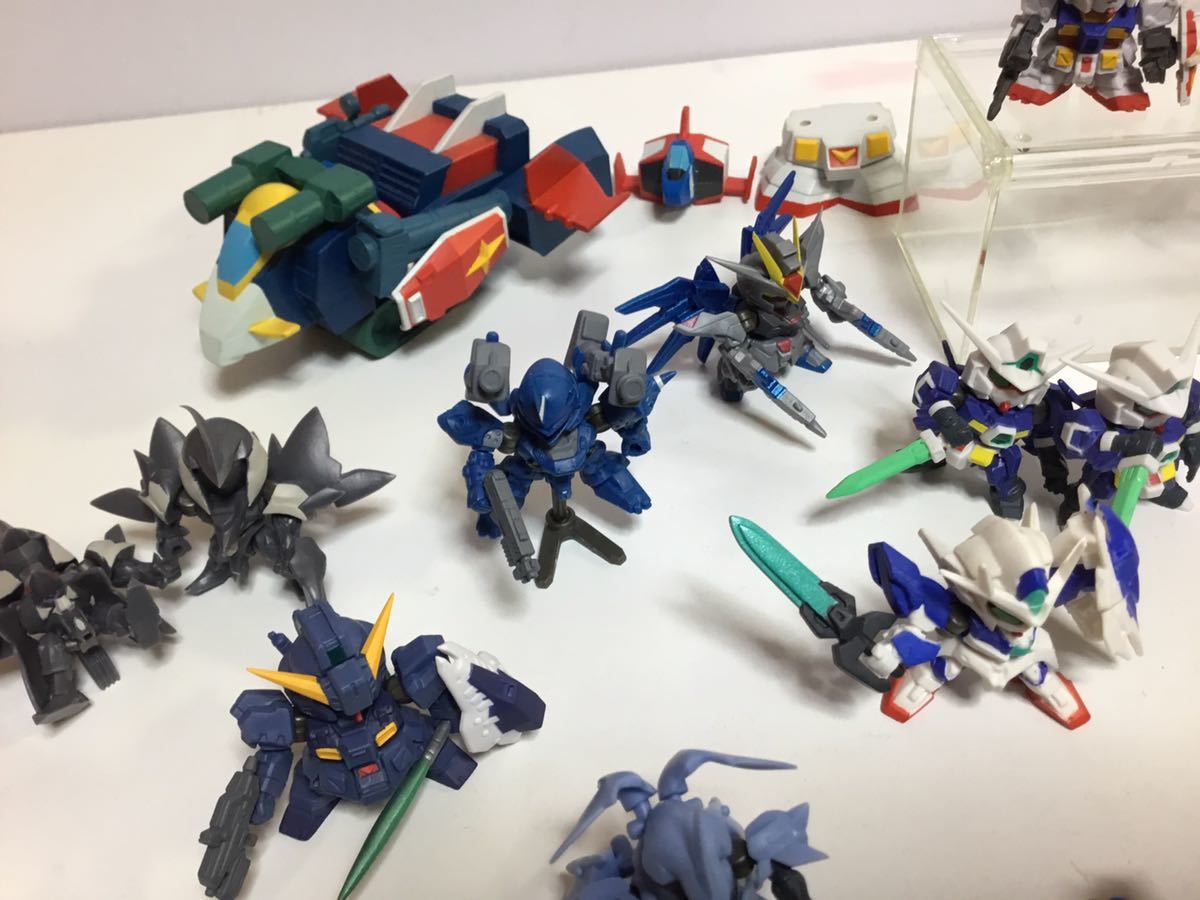 ガンダム FW GUNDAM ユニコーン ZZ ゼータ SD フィギュア 美品 大量 