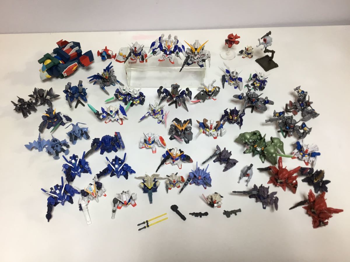 ガンダム FW GUNDAM ユニコーン ZZ ゼータ SD フィギュア 美品 大量 