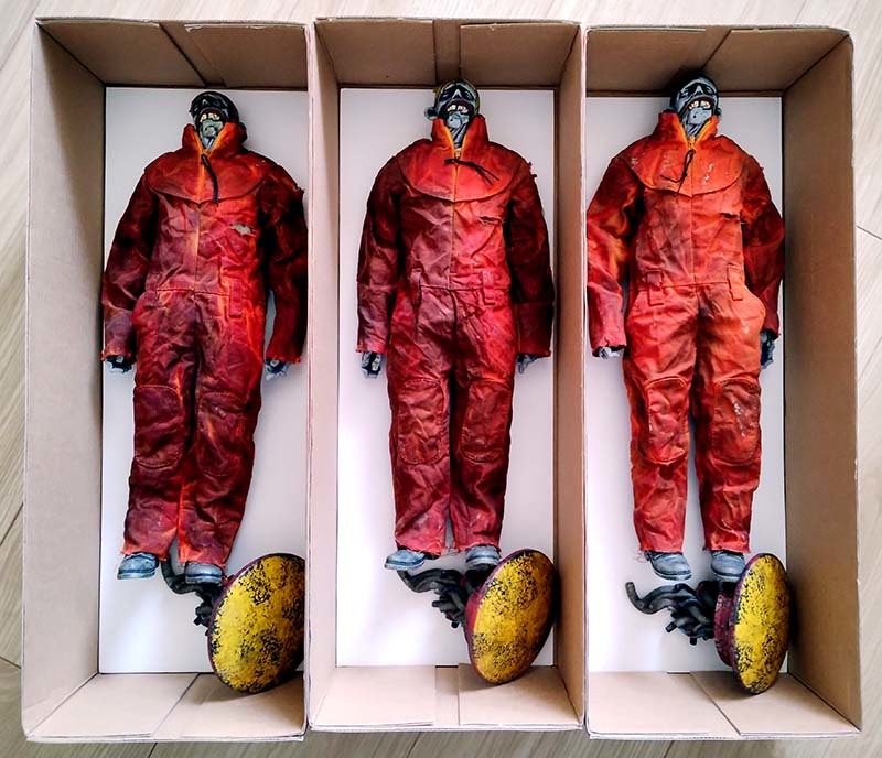 ThreeA】ADVENTURE KARTEL 1/6 BOILER ZOMB 黒髪 赤髪 黄髪 3種セット