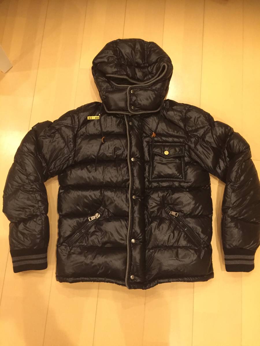 美品 モンクレール CLASSE1 ブラック メンズ 正規品 高級クリーニング