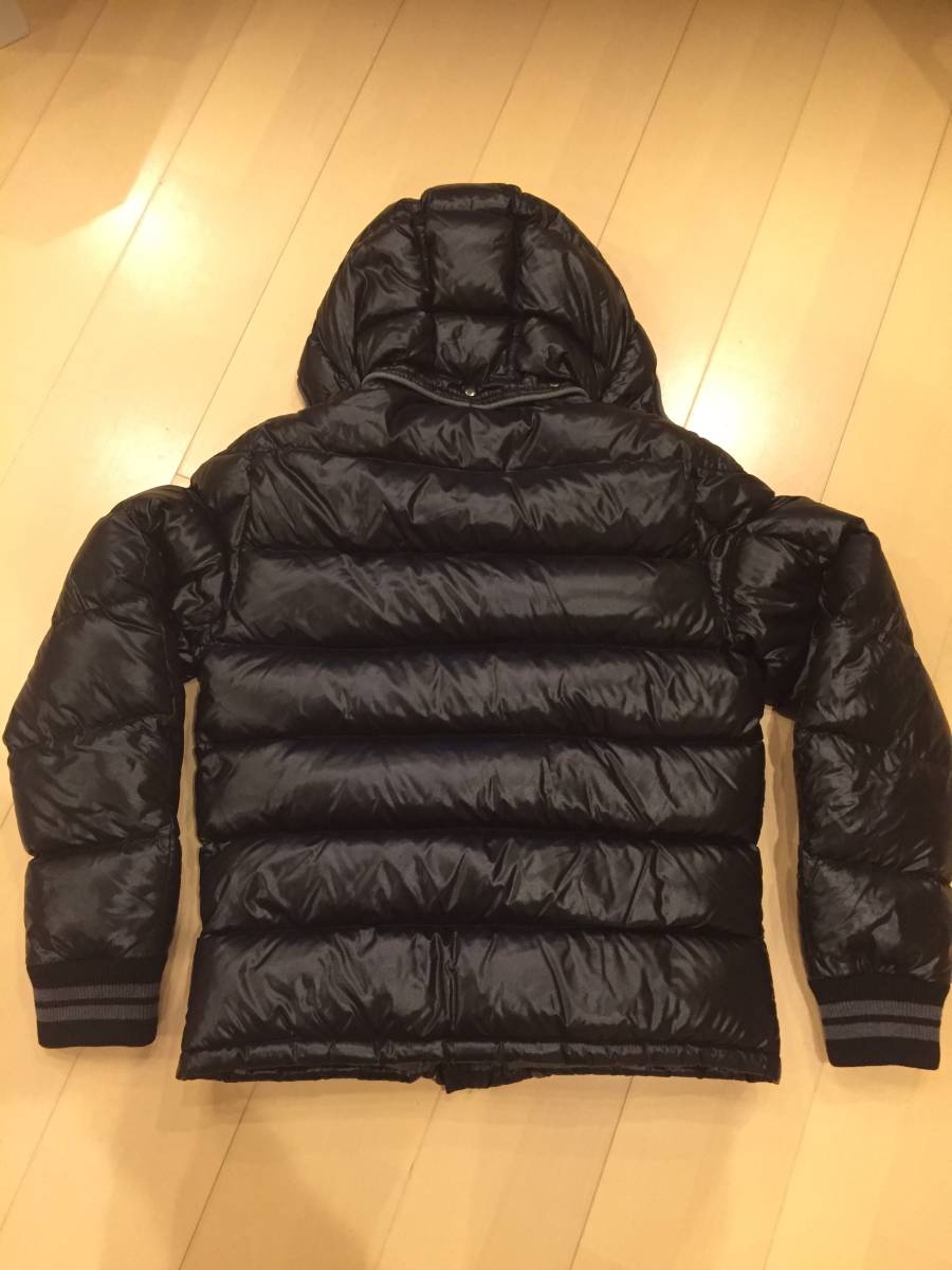 美品 モンクレール CLASSE1 ブラック メンズ 正規品 高級クリーニング 
