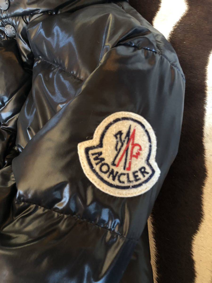 1円スタート10 モンクレール　エベレス MONCLER EVERST ダウンジャケット デカロゴワッペン　廃盤品　本物　黒　ブラック コマずれ モンクレール MONCLER エベレスト HIRAISHIYA PROSHOP フルジップ