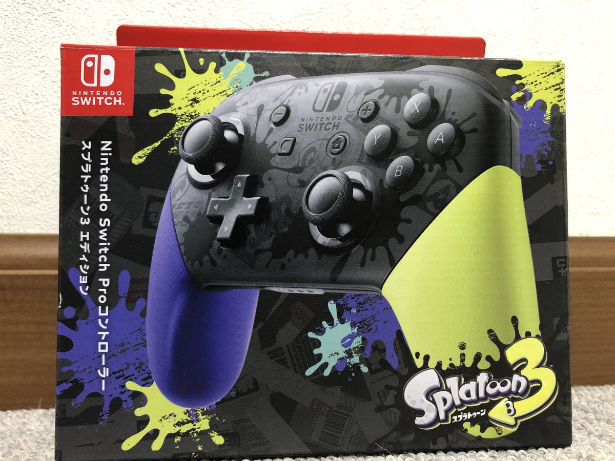 ニンテンドースイッチ Proコントローラー スプラトゥーン3
