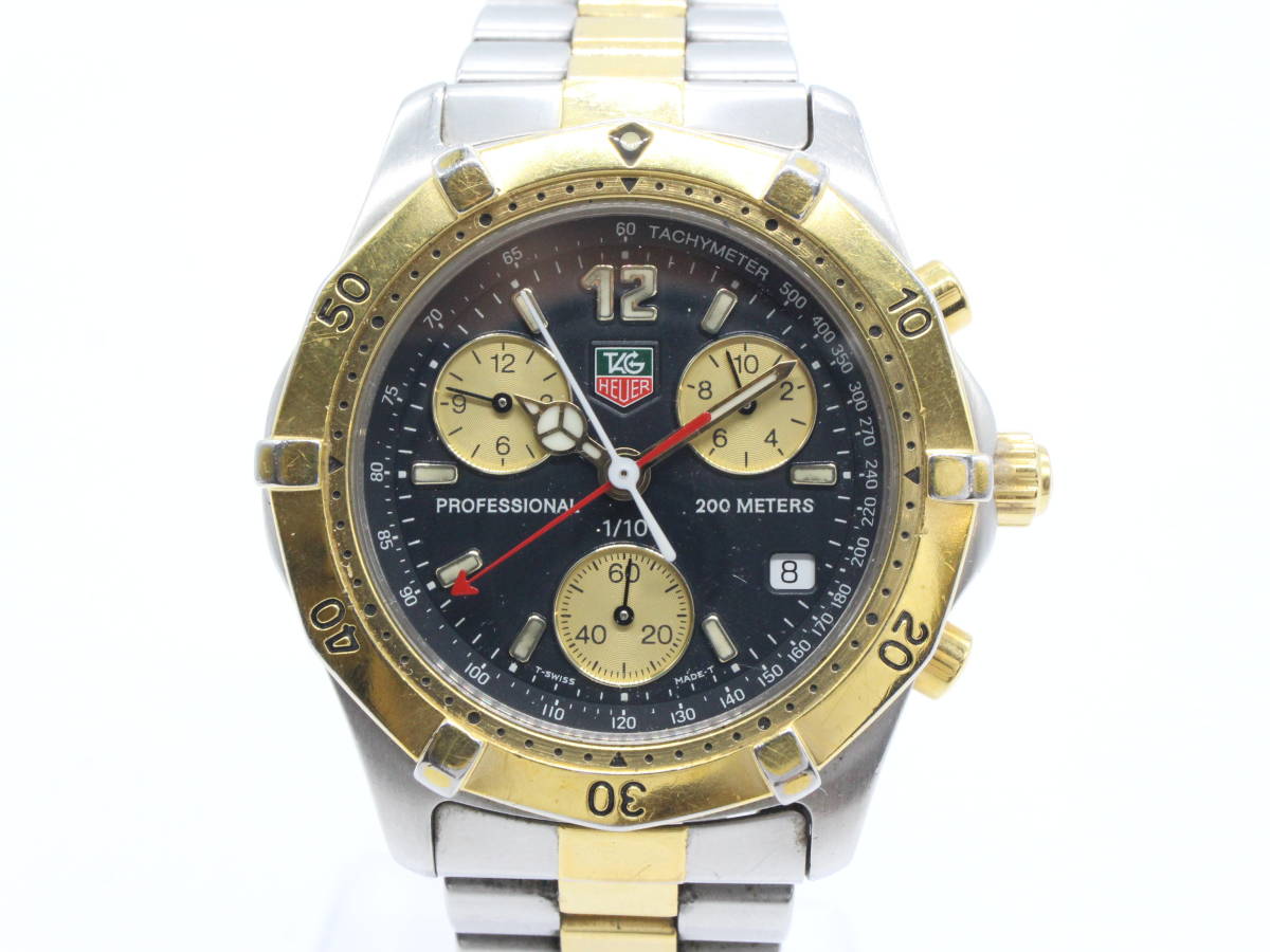 TAG HEUER タグホイヤー】 CK1120 プロフェッショナル200M クロノ 