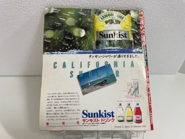 雑誌 本 音楽 】Young Song ヤンソン 明星付録 1985年 8月号